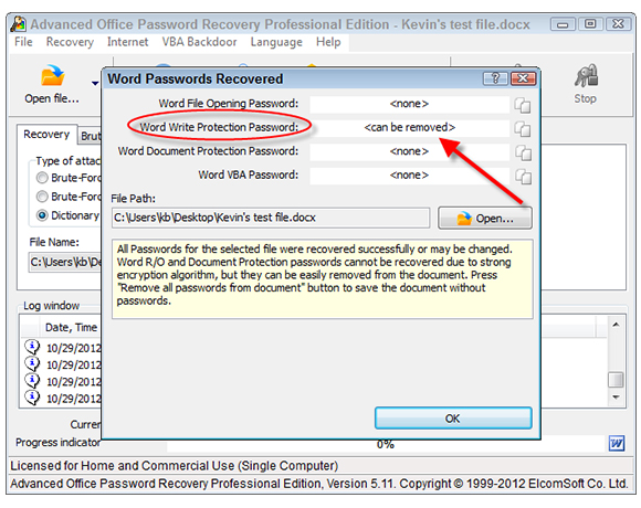 Advanced office password recovery download